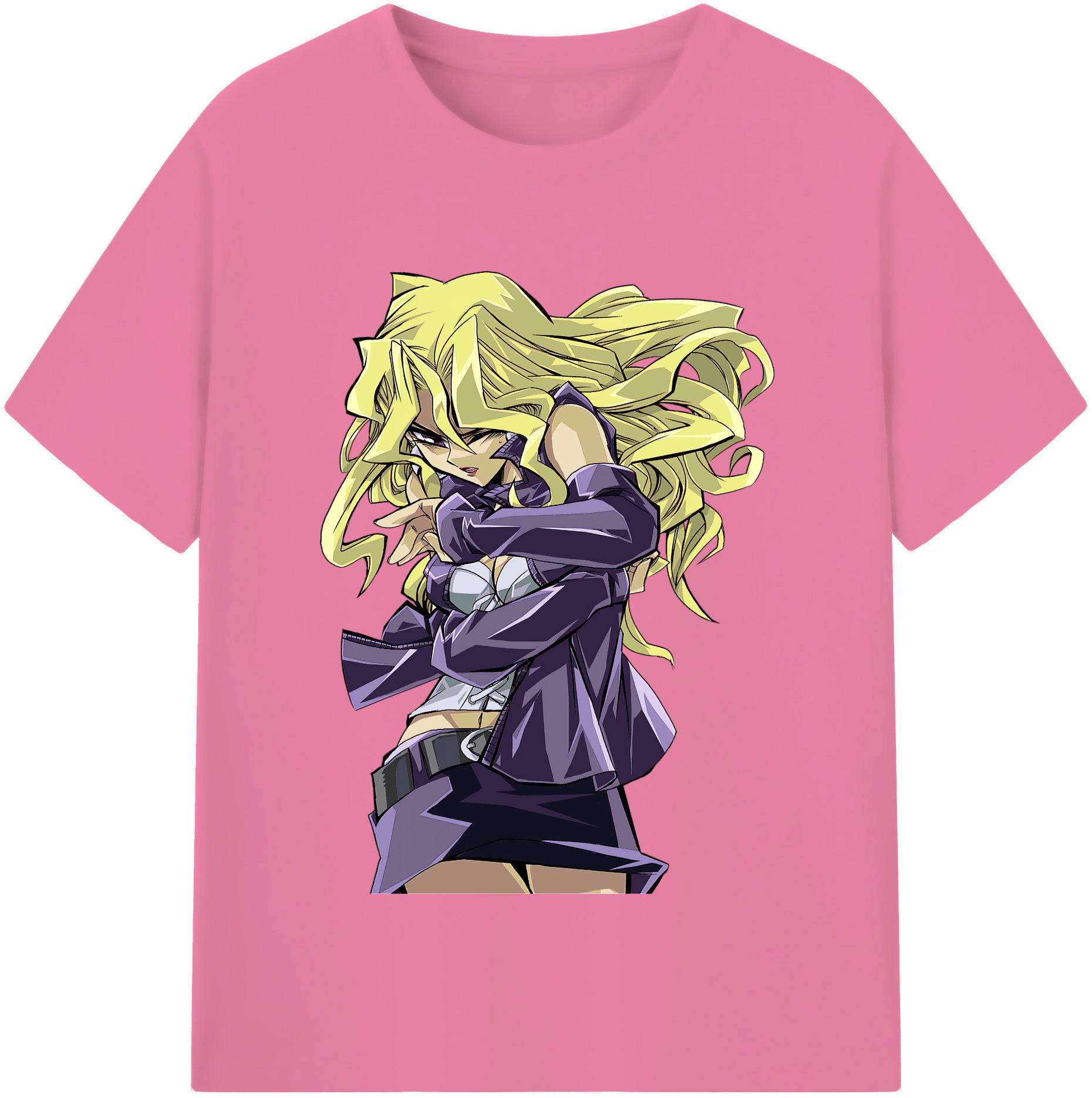 （画像用） 遊☆戯☆王 Yu-Gi-Oh! 綿100％半袖Tシャツ（フロントプリント）